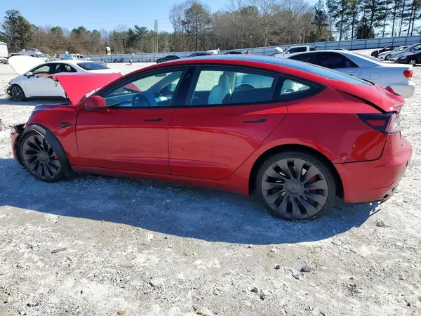 5YJ3E1EC6MF091953 2021 TESLA MODEL 3 - Image 2