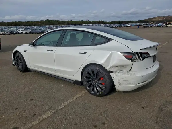 5YJ3E1EC6MF094237 2021 TESLA MODEL 3 - Image 2