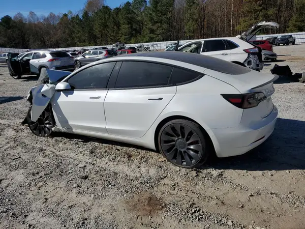 5YJ3E1EC6MF914526 2021 TESLA MODEL 3 - Image 2