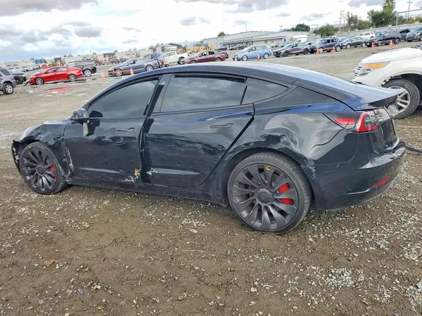 5YJ3E1EC6MF936221 2021 TESLA MODEL 3 - Image 2