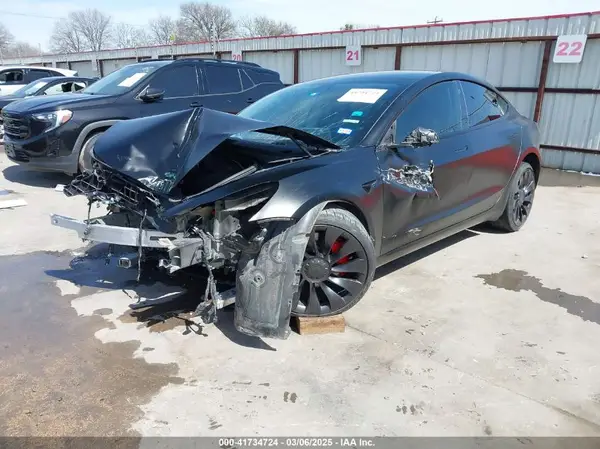 5YJ3E1EC6NF104475 2022 TESLA MODEL 3 - Image 2