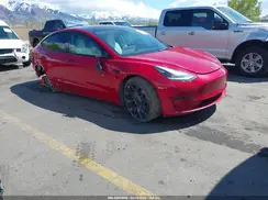 5YJ3E1EC6NF127433 2022 TESLA MODEL 3