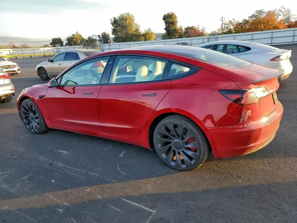 5YJ3E1EC6NF137461 2022 TESLA MODEL 3 - Image 2