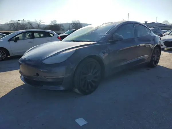 5YJ3E1EC6NF196302 2022 TESLA MODEL 3 - Image 1