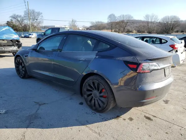 5YJ3E1EC6NF196302 2022 TESLA MODEL 3 - Image 2