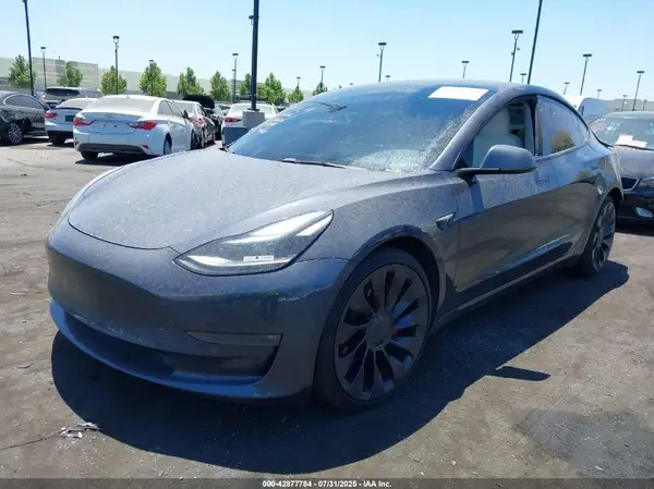 5YJ3E1EC6NF201191 2022 TESLA MODEL 3 - Image 2