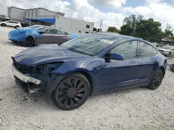 5YJ3E1EC6NF254487 2022 TESLA MODEL 3 - Image 1