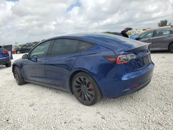 5YJ3E1EC6NF254487 2022 TESLA MODEL 3 - Image 2