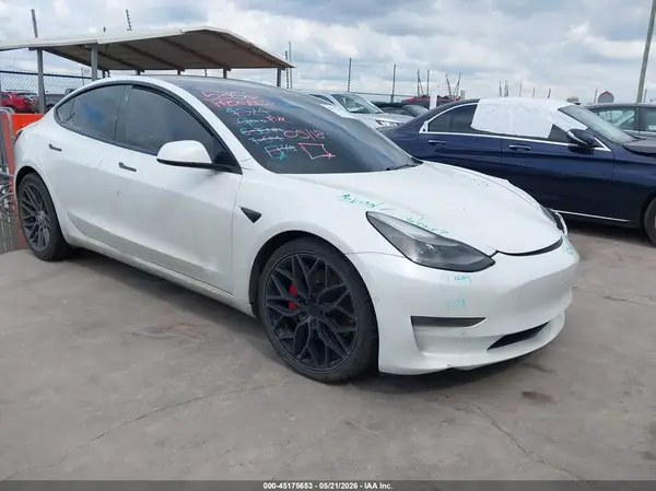 5YJ3E1EC6NF259866 2022 TESLA MODEL 3 - Image 1