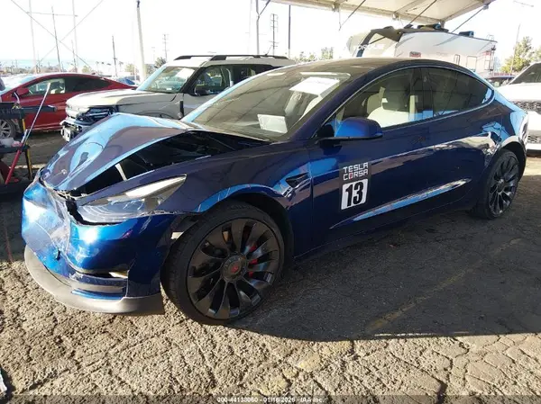 5YJ3E1EC6NF279051 2022 TESLA MODEL 3 - Image 2