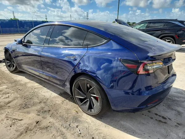5YJ3E1EC6NF316471 2022 TESLA MODEL 3 - Image 2