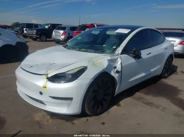 5YJ3E1EC6NF357490 2022 TESLA MODEL 3 - Image 2