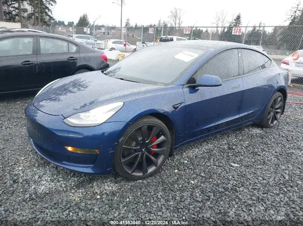 5YJ3E1EC7LF647086 2020 TESLA MODEL 3 - Image 2