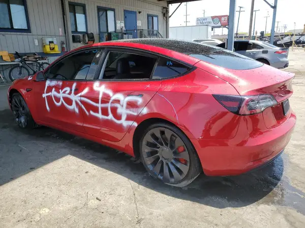 5YJ3E1EC7MF005842 2021 TESLA MODEL 3 - Image 2