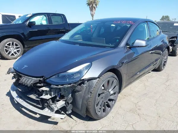5YJ3E1EC7MF073977 2021 TESLA MODEL 3 - Image 2