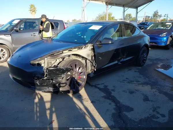 5YJ3E1EC7MF856345 2021 TESLA MODEL 3 - Image 2