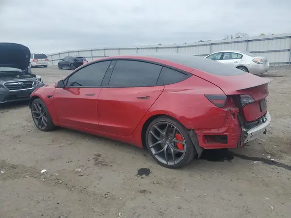 5YJ3E1EC7MF926295 2021 TESLA MODEL 3 - Image 2