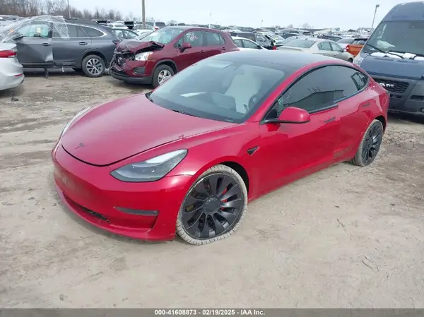 5YJ3E1EC7MF991907 2021 TESLA MODEL 3 - Image 2