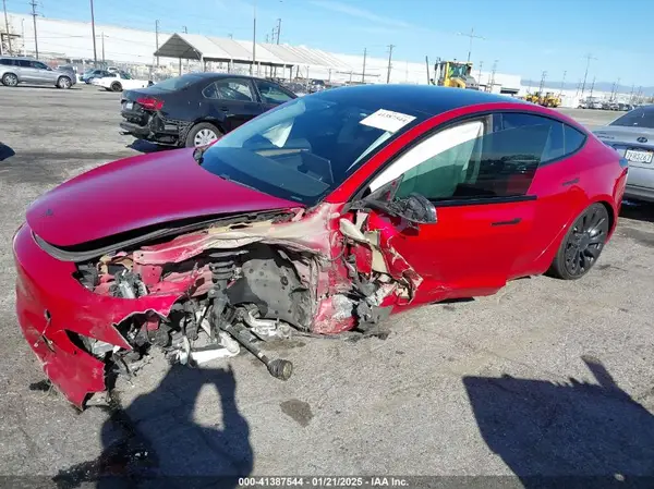 5YJ3E1EC7MF997237 2021 TESLA MODEL 3 - Image 2