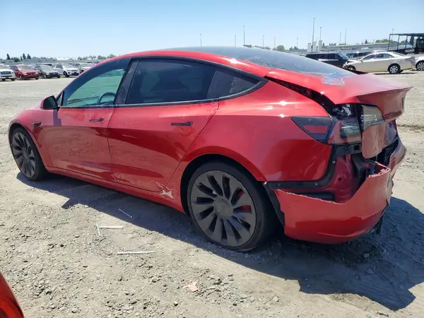 5YJ3E1EC7NF132348 2022 TESLA MODEL 3 - Image 2