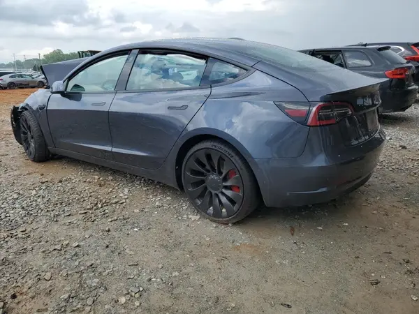 5YJ3E1EC7NF268284 2022 TESLA MODEL 3 - Image 2