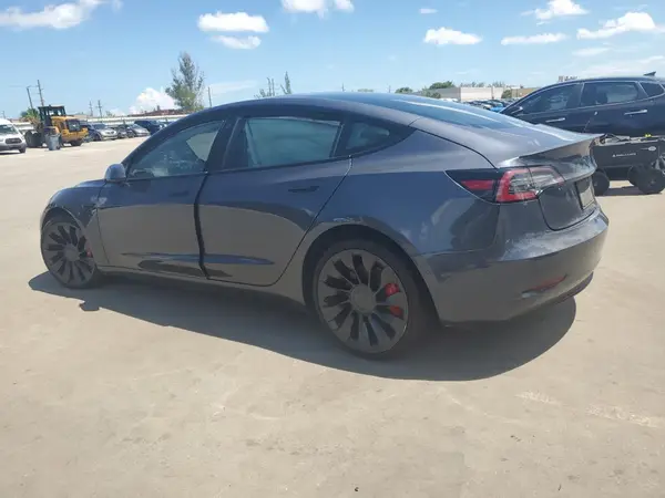 5YJ3E1EC7NF273825 2022 TESLA MODEL 3 - Image 2