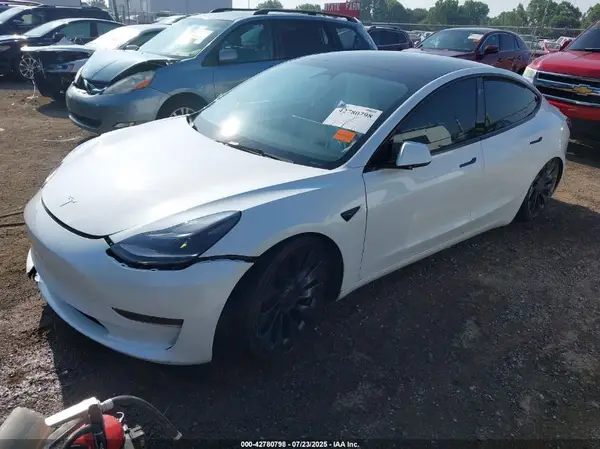 5YJ3E1EC7NF279124 2022 TESLA MODEL 3 - Image 2