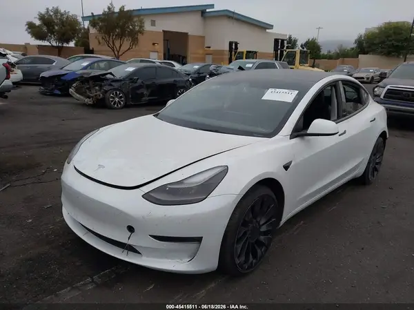 5YJ3E1EC7NF315281 2022 TESLA MODEL 3 - Image 2