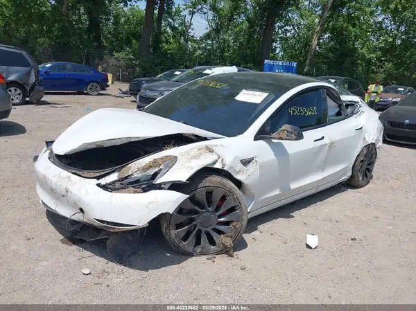 5YJ3E1EC7NF344182 2022 TESLA MODEL 3 - Image 2