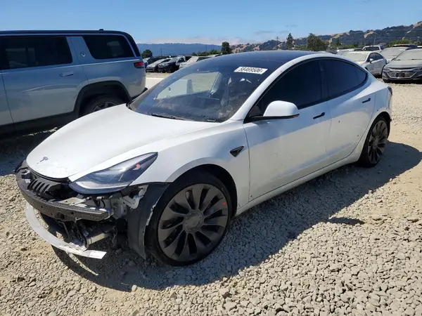 5YJ3E1EC7NF356848 2022 TESLA MODEL 3 - Image 1