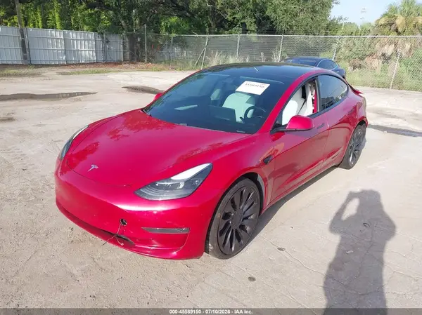 5YJ3E1EC8MF044035 2021 TESLA MODEL 3 - Image 2