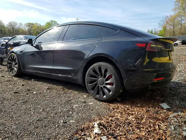 5YJ3E1EC8MF049493 2021 TESLA MODEL 3 - Image 2