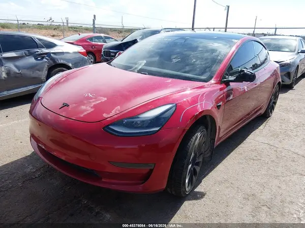 5YJ3E1EC8MF992399 2021 TESLA MODEL 3 - Image 2