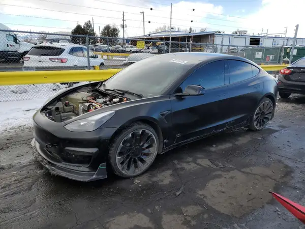 5YJ3E1EC8NF192834 2022 TESLA MODEL 3 - Image 1