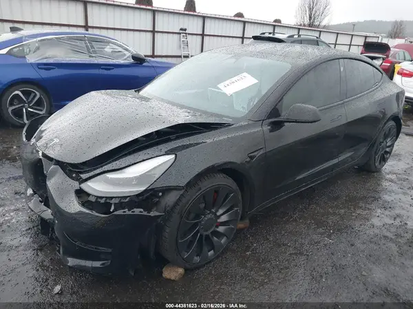 5YJ3E1EC8NF239411 2022 TESLA MODEL 3 - Image 2