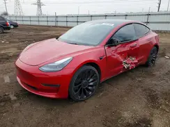 5YJ3E1EC8NF254765 2022 TESLA MODEL 3