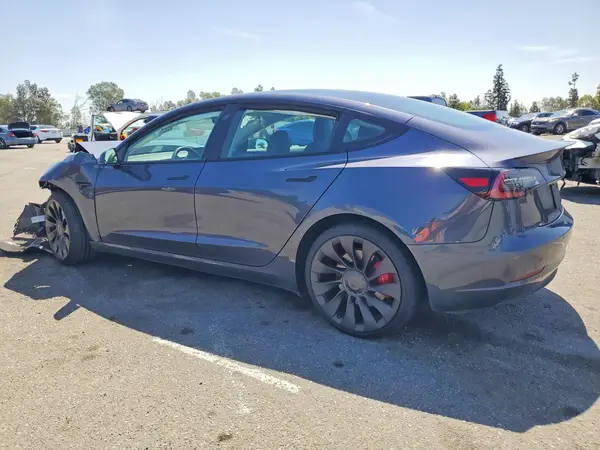 5YJ3E1EC8NF265829 2022 TESLA MODEL 3 - Image 2