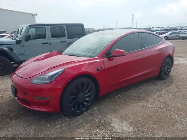 5YJ3E1EC8NF296854 2022 TESLA MODEL 3 - Image 2