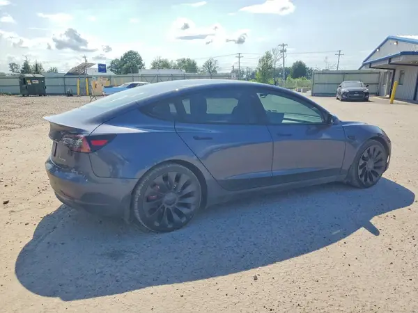 2023 TESLA MODEL 3 COPART lot 63371936 auction photo 3