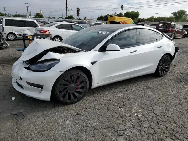 5YJ3E1EC9MF044187 2021 TESLA MODEL 3 - Image 1