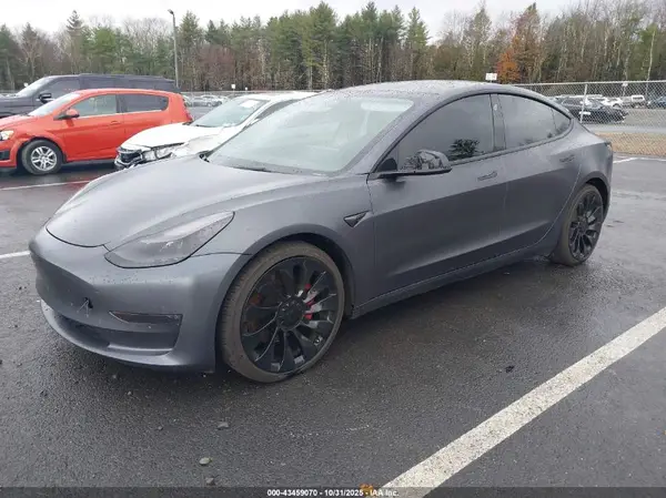 5YJ3E1EC9MF089842 2021 TESLA MODEL 3 - Image 2