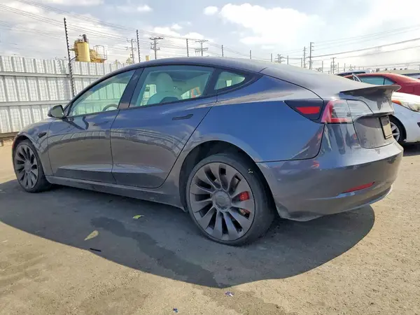 5YJ3E1EC9NF103305 2022 TESLA MODEL 3 - Image 2