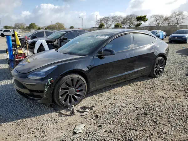 5YJ3E1EC9NF130911 2022 TESLA MODEL 3 - Image 1