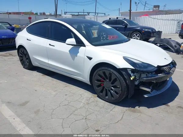 5YJ3E1EC9NF254757 2022 TESLA MODEL 3 - Image 1