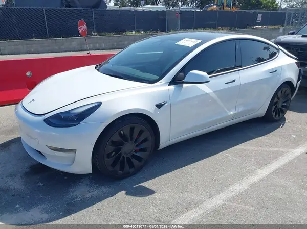 5YJ3E1EC9NF295289 2022 TESLA MODEL 3 - Image 2