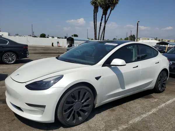 5YJ3E1EC9NF296782 2022 TESLA MODEL 3 - Image 1