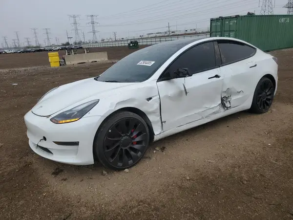 5YJ3E1EC9NF346791 2022 TESLA MODEL 3 - Image 1
