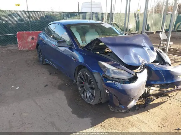 5YJ3E1ECXMF049222 2021 TESLA MODEL 3 - Image 1