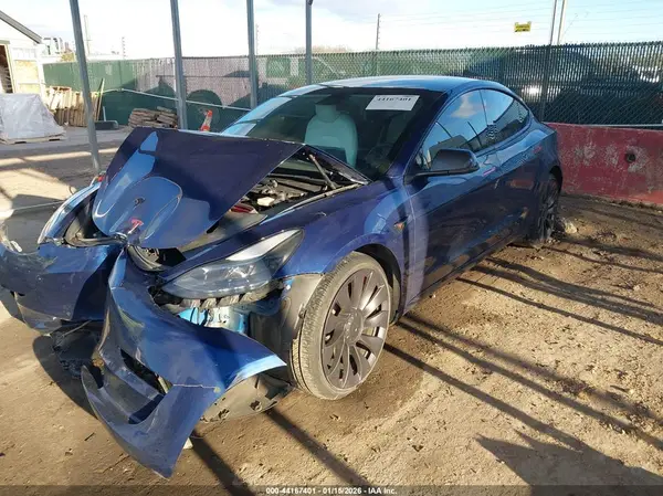5YJ3E1ECXMF049222 2021 TESLA MODEL 3 - Image 2
