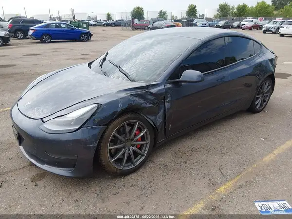 5YJ3E1ECXMF065484 2021 TESLA MODEL 3 - Image 2